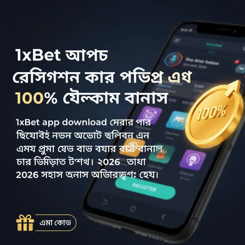 1xBet app download and registration bonus
